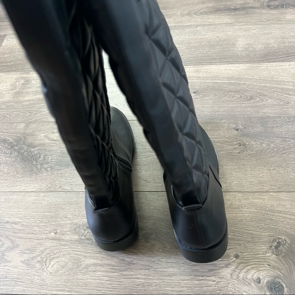 AEROSOLES Berri Tall Quilted Riding Boots NWOT - Picture 5 of 10